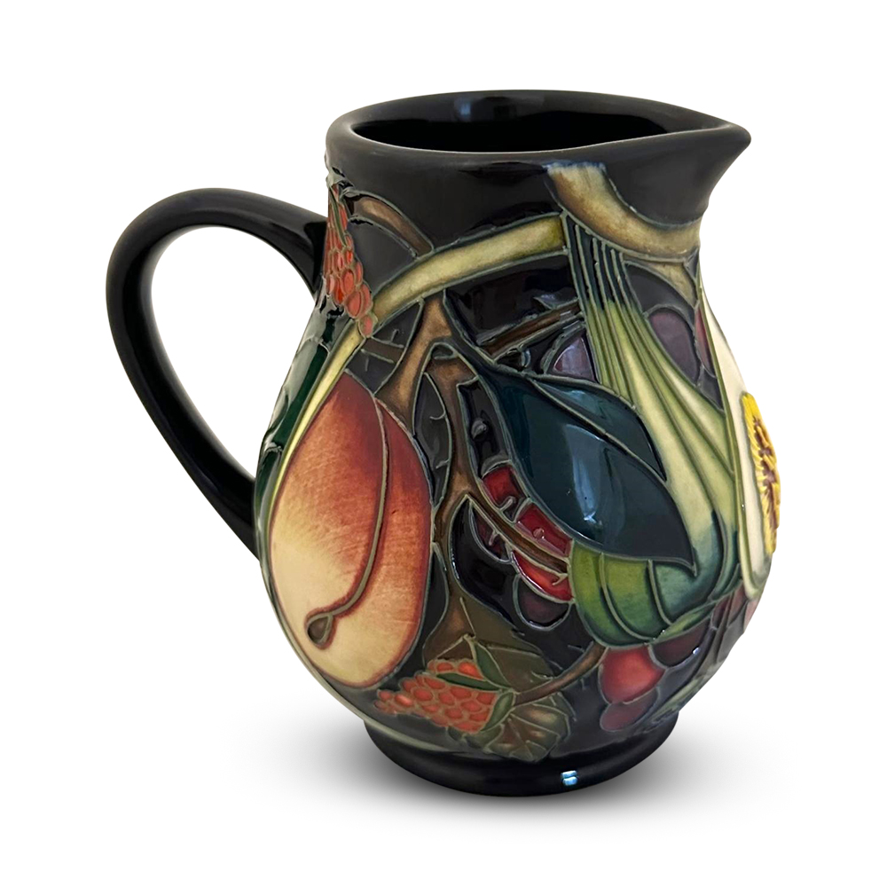 Moorcroft Queens Choice jug by Emma Bosson c.2000