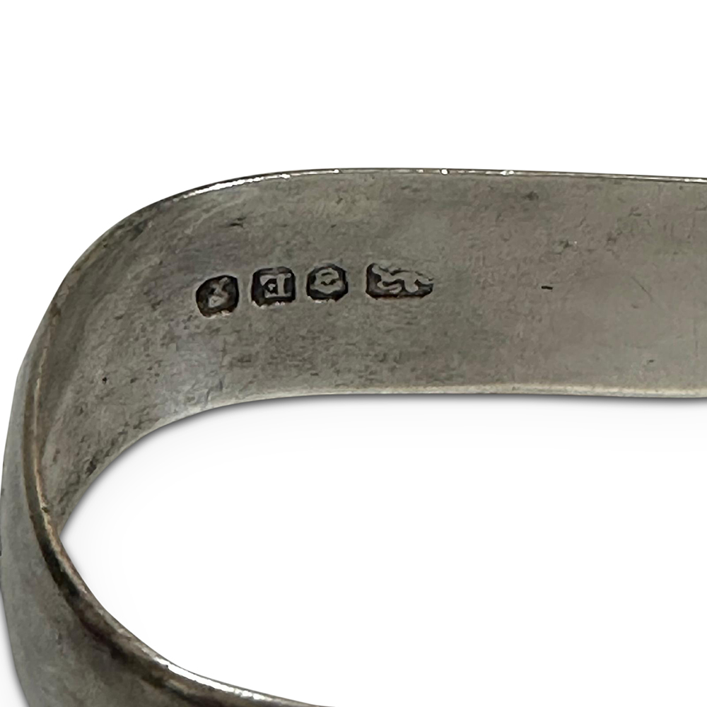 Sterling silver sugar tongs London 1880
