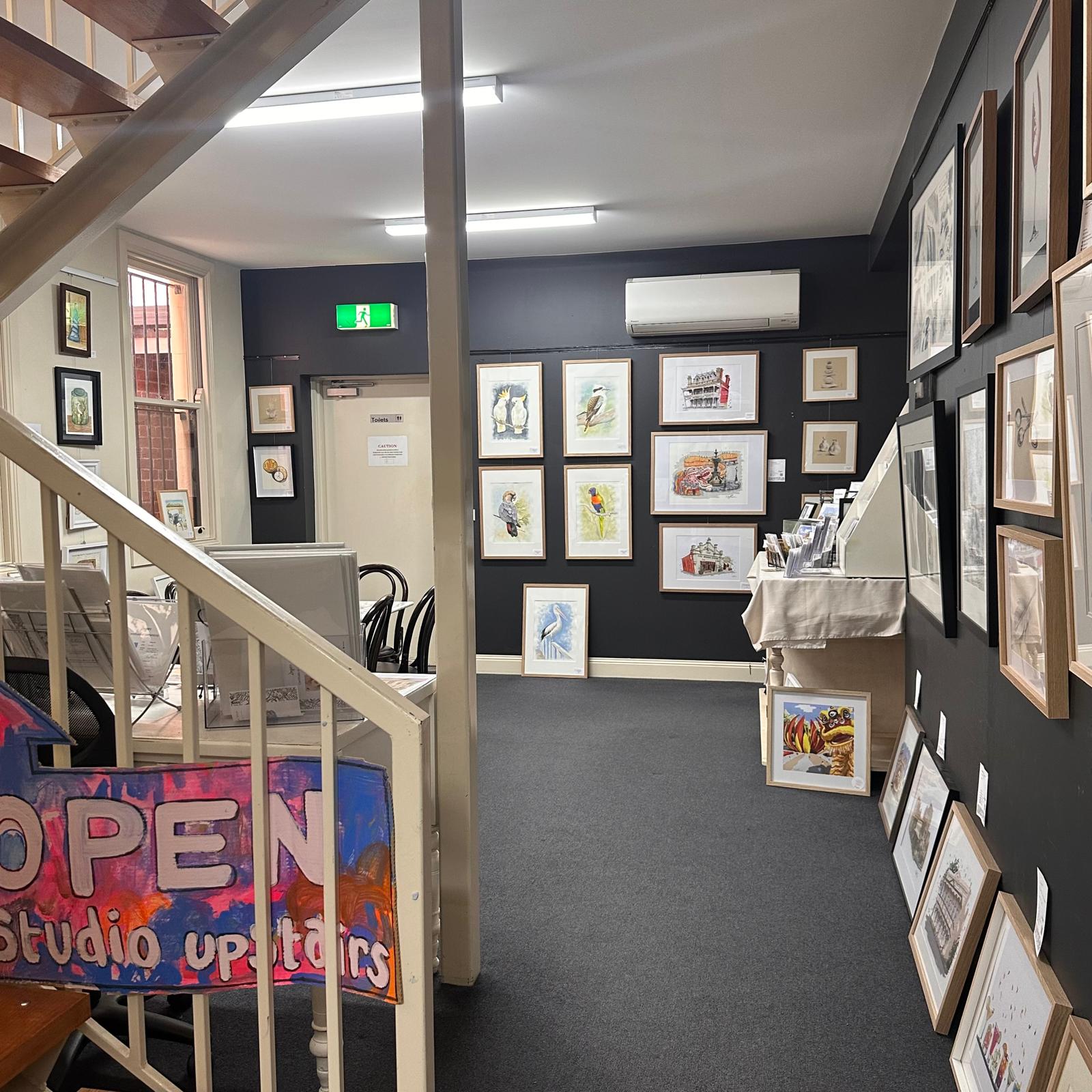 View St. Artist Collective studio available