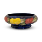 William Moorcroft bowl AF in Wisteria Plum pattern c.1940
