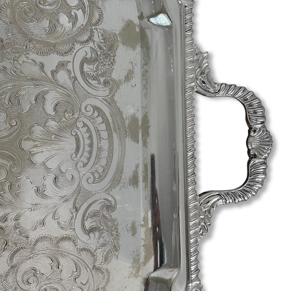 Early 20th century EPNS rectangular tray c.1910