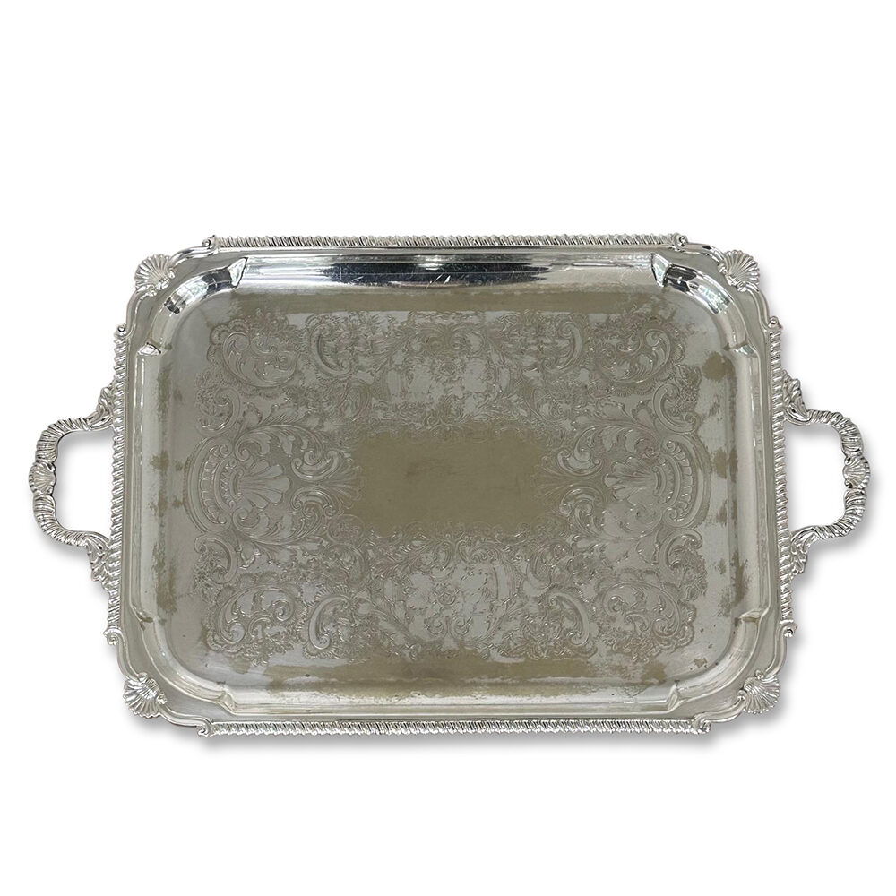 Early 20th century EPNS rectangular tray c.1910