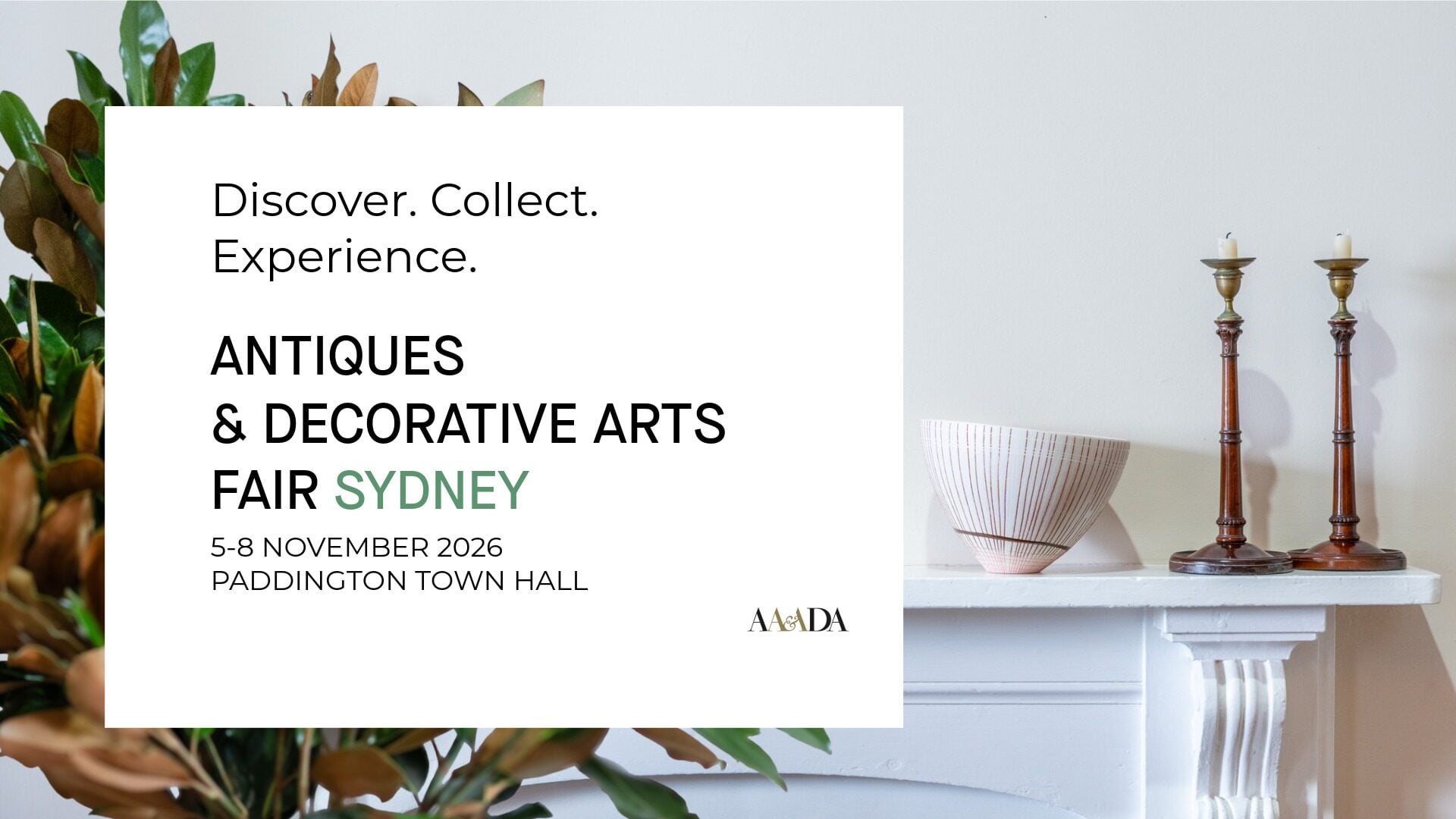 2026 AAADA Sydney Antique and Decorative Arts Fair