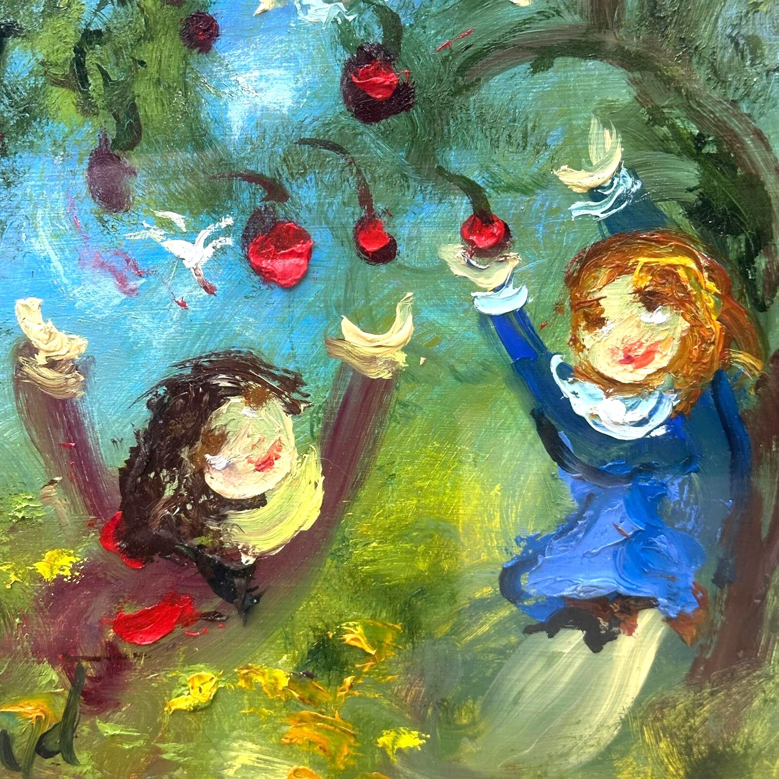 David Boyd Picking Apples