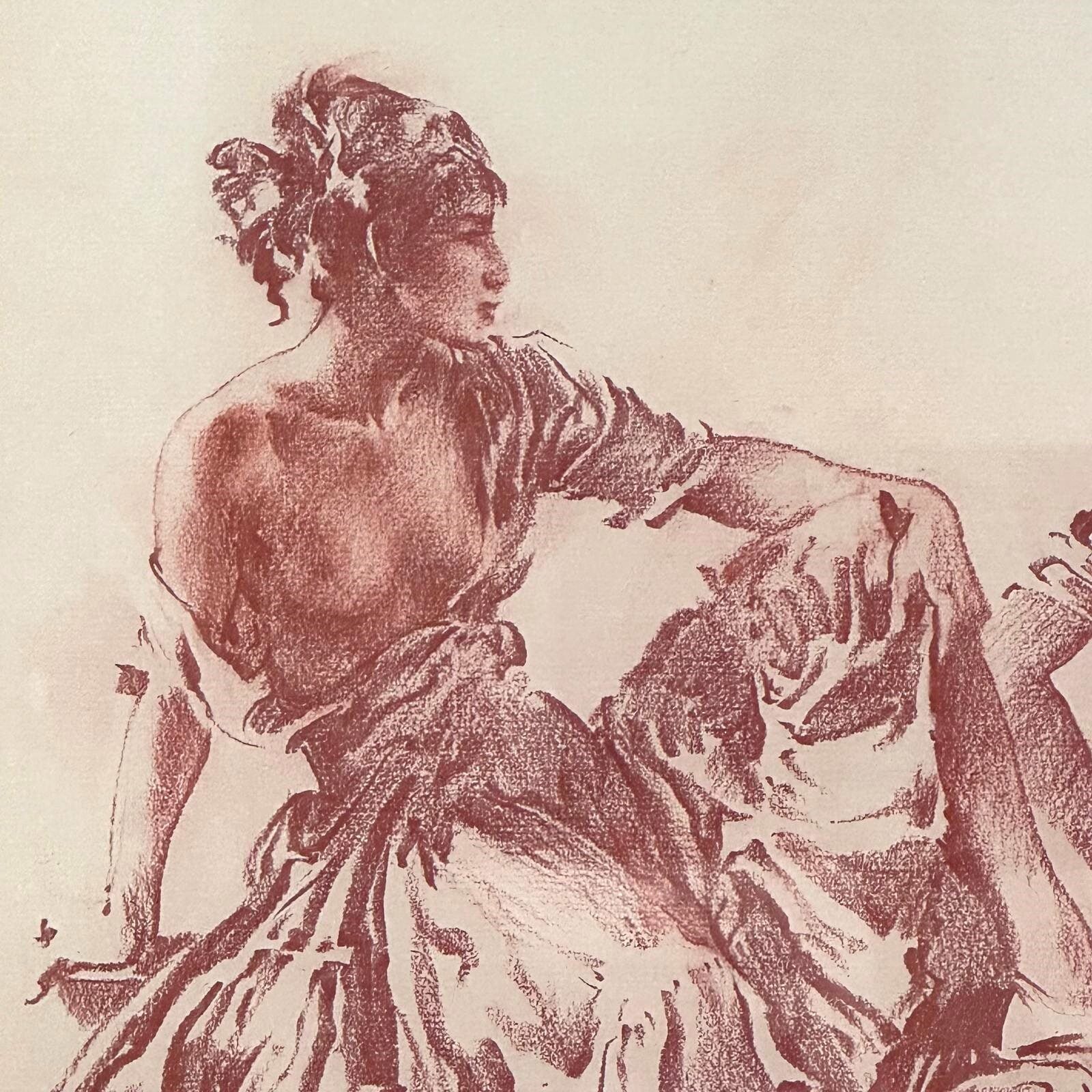 William Russell Flint Cecilia and Joanna print 109 of 650