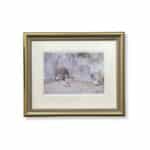 William Russell Flint Ladies in architectural courtyard print 473 of 650