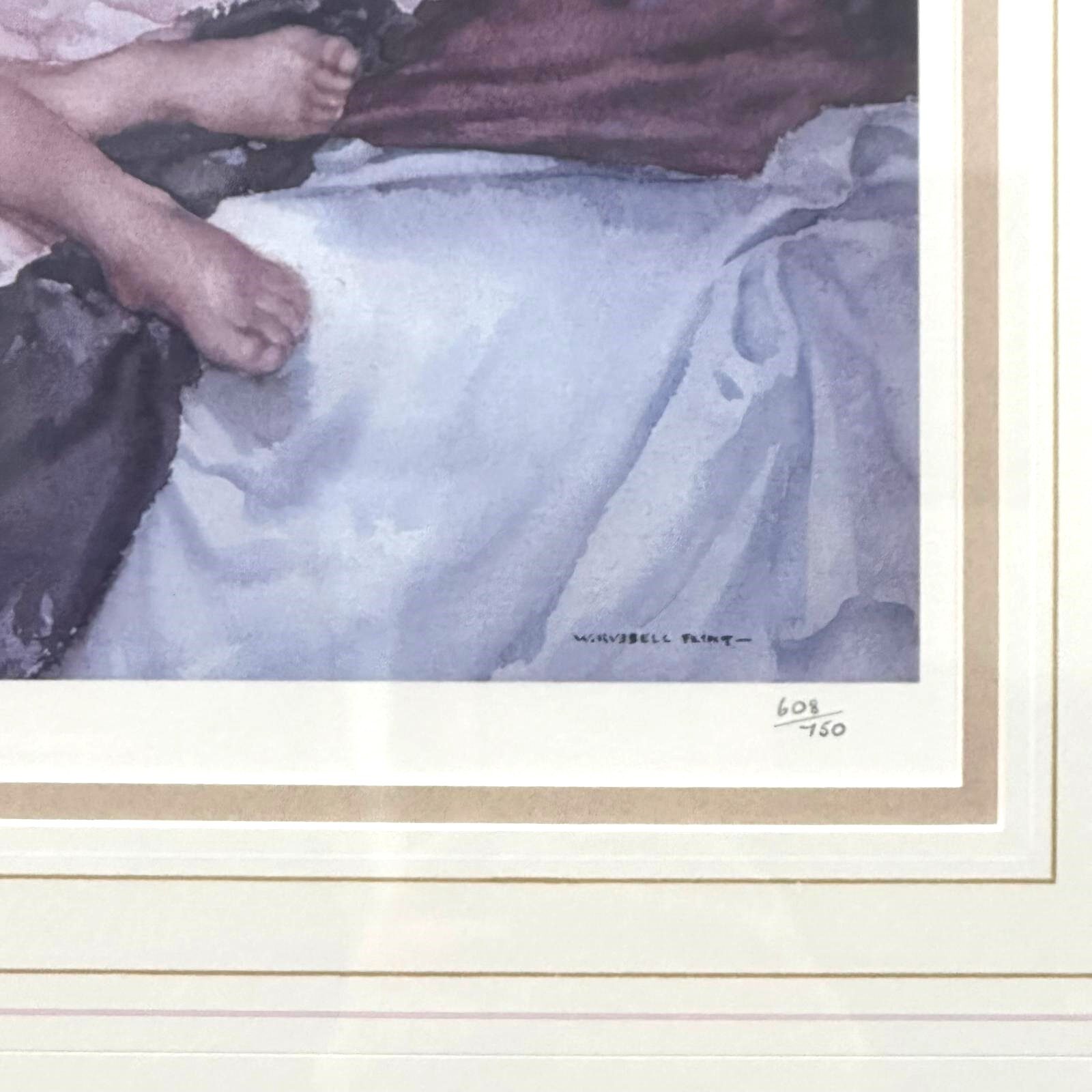 William Russell Flint Reclining nude print 608 of 750