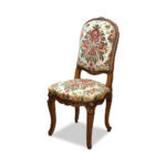 Superb set 10 French oak carved dining chairs c.1910
