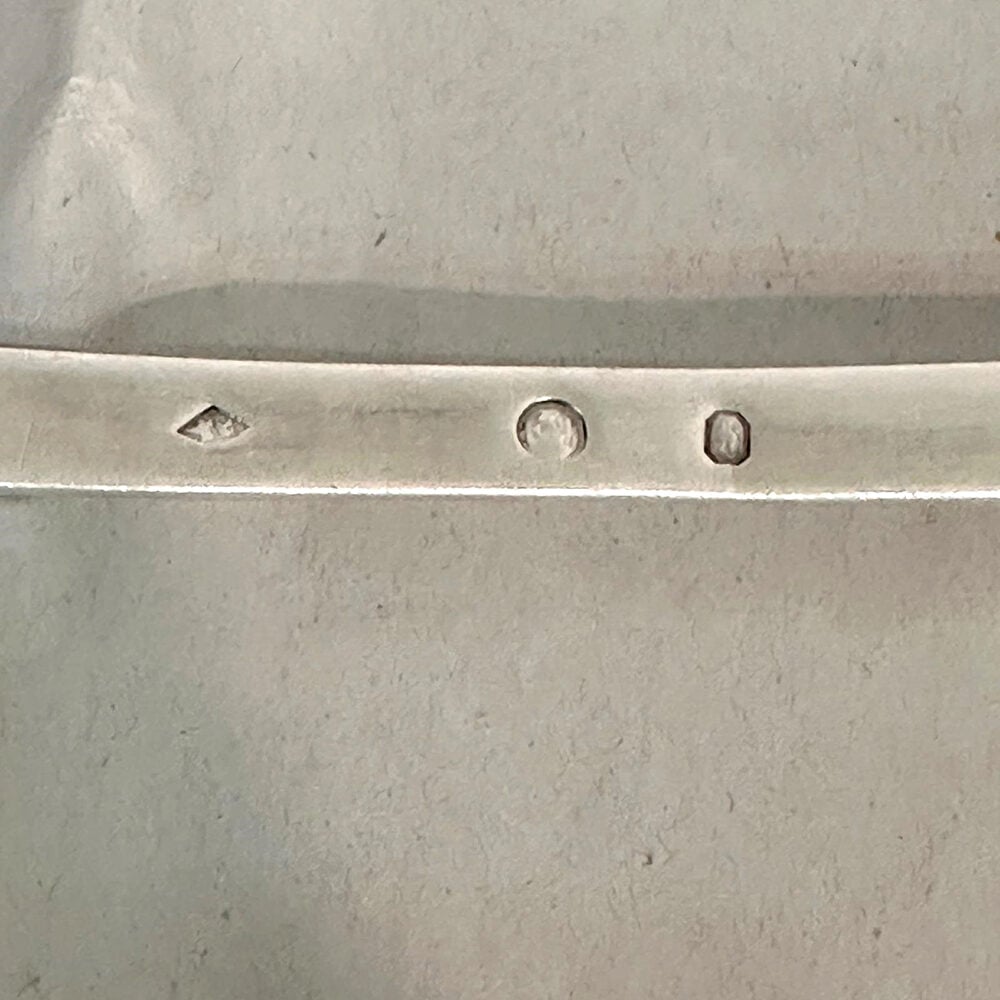 19th century French sterling silver ladle 254g