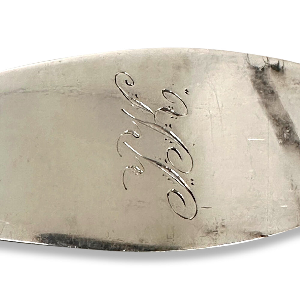 19th century French sterling silver ladle 254g